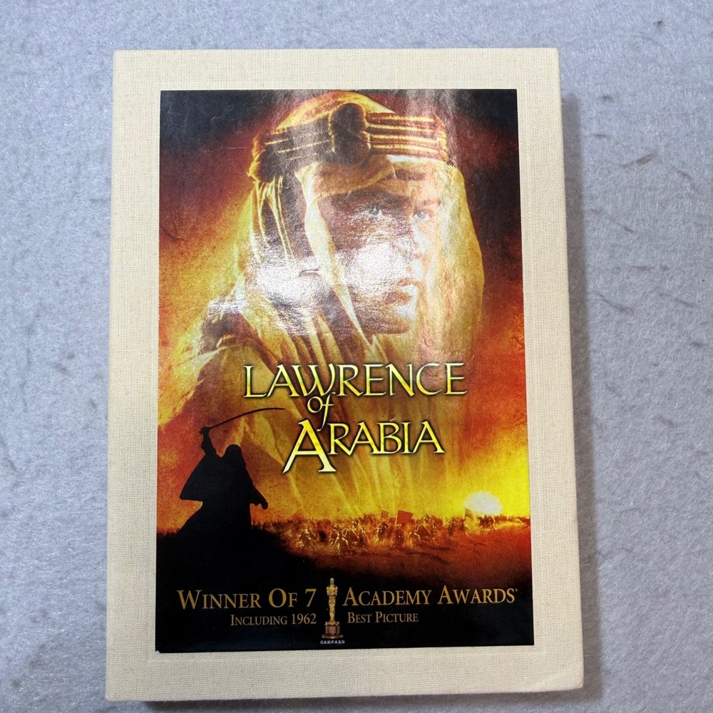Lawrence of Arabia 2 Disc DVD Set Winner of 7 Academy Awards Best Picture 1962